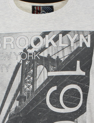 Dissident Brooklyn 1962 T-Shirt in Oatgrey Marl