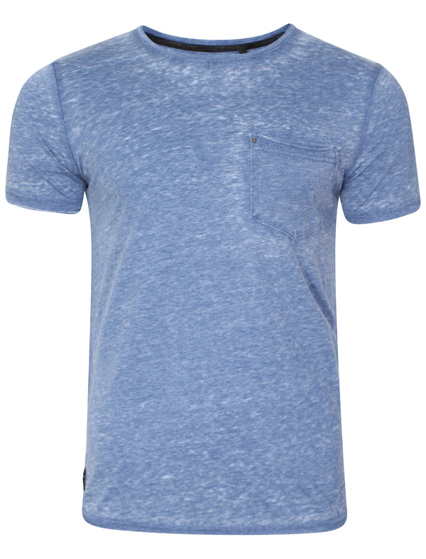 Burn3 Burnout T-Shirt in Federal Blue - Dissident