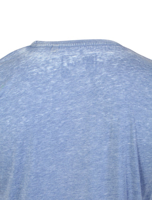 Burnout T-Shirt in Federal Blue - Dissident