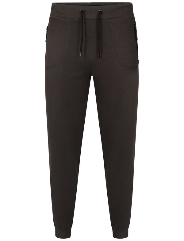 Comet Heavy Piqué Cuffed Joggers in Asphalt Grey - Dissident