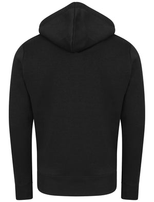 Zip Through Hoodie in Black - Dissident