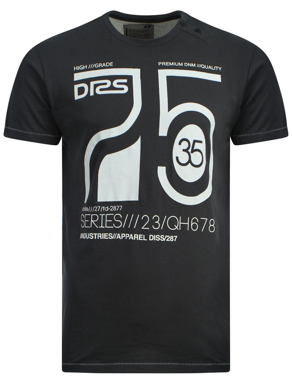 Dissident Discode 4 classic tee in navy