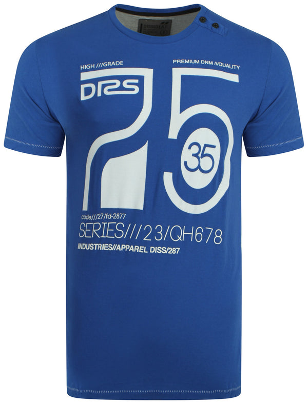 Dissident Discode 4 classic tee in blue
