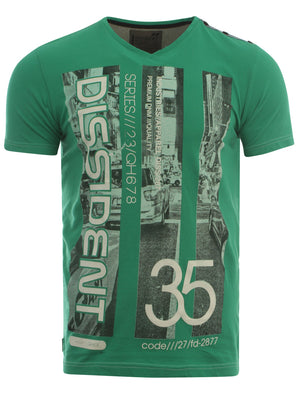 Dissident Discode green t-shirt
