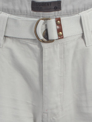Eugen Cargo Shorts in Ash Grey - Dissident