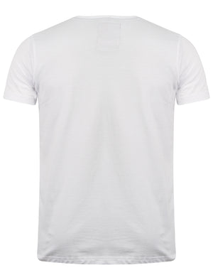 Printed Cotton white t-shirt - Dissident