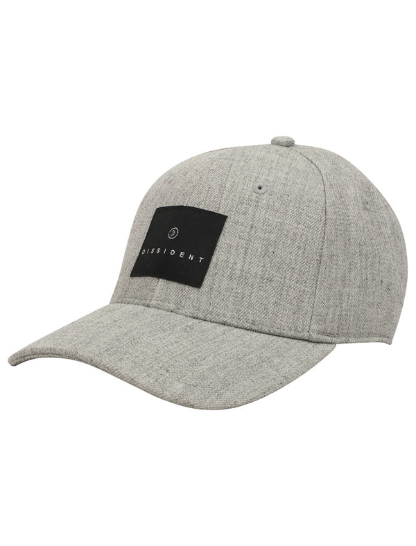 Kaiser Cap In Light Grey Marl - Dissident