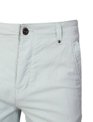 Luther Corduroy Turnup Hem Shorts in Harbor Gray - Dissident