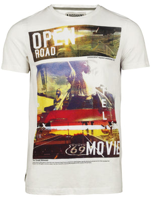 Dissident Open Road white t-shirt