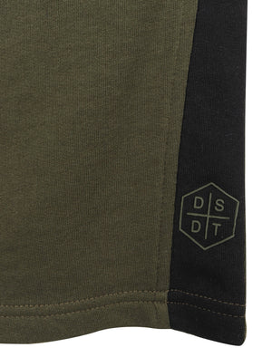Pakk Jogger Shorts with Side Panel Detail In Green - Dissident