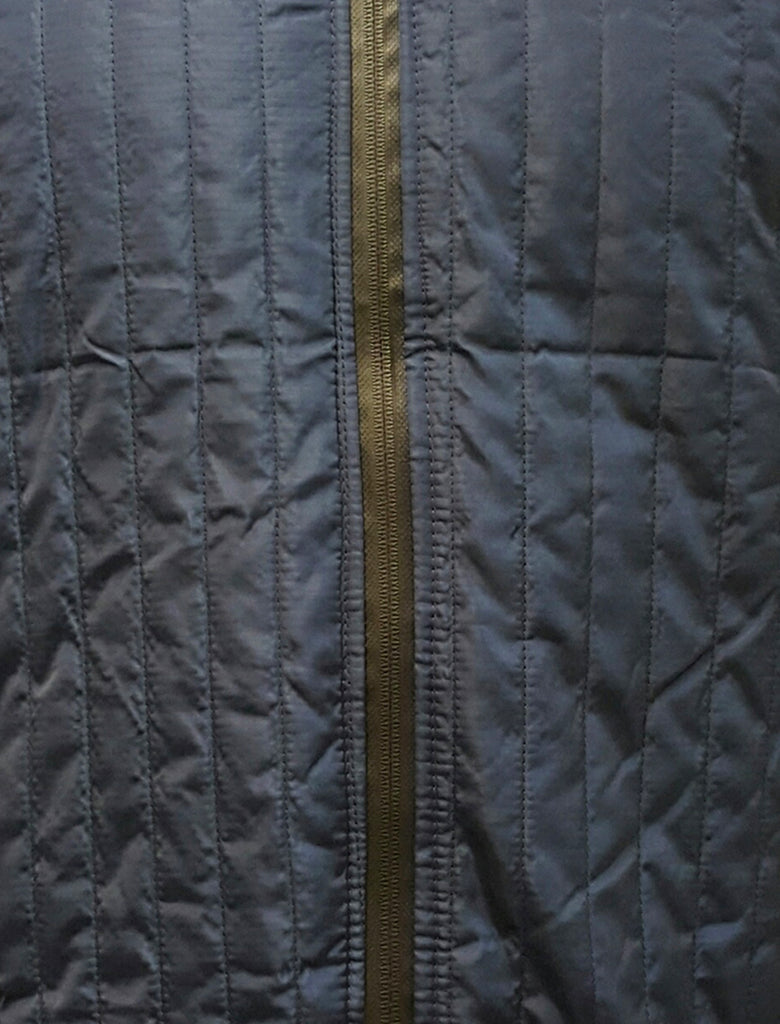 Dissident quilted Peveril navy bomber jacket – Tokyo Laundry