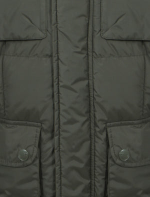 Padded Parka Coat with detachable fur and hood - Dissident