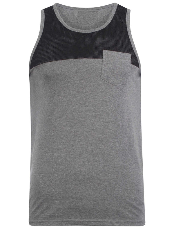 Dissident Rees grey vest top
