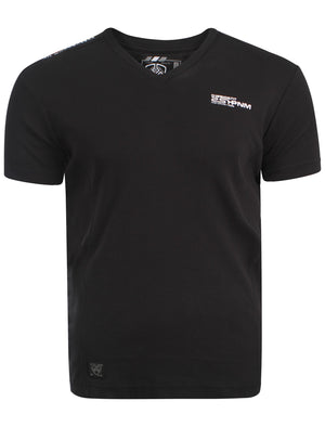 Dissident Ribber cotton black t-shirt