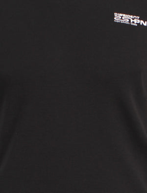 Dissident Ribber cotton black t-shirt