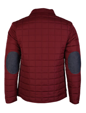 Mens Dissident Serge Padded Red Jacket