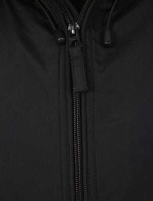 Men's Weatherproof Hodded Jacket in Black