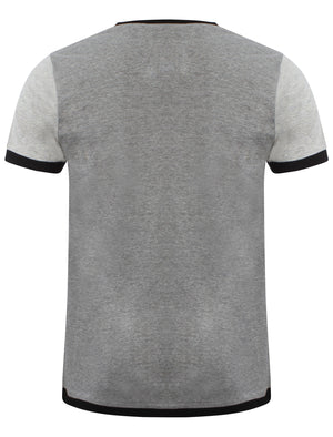 Dissident ZOO7 T-Shirt in Mid Grey Marl