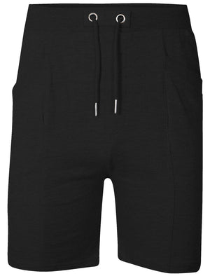 Mens Jeremy Sweat Shorts with Pockets in Black