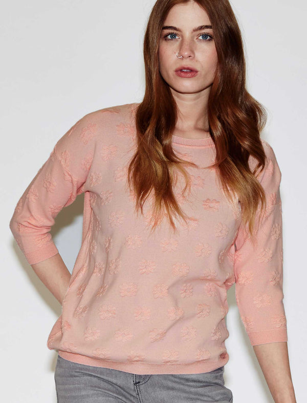 Plum Tree Carrie pink jumper