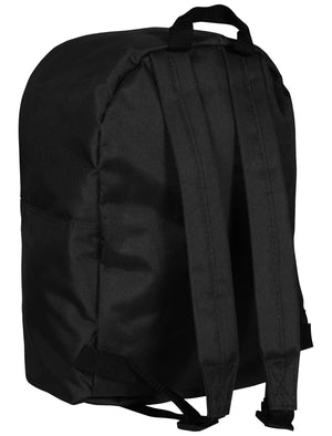 Frankie Canvas Backpack in Black