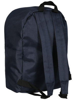Frankie Canvas Backpack in Navy