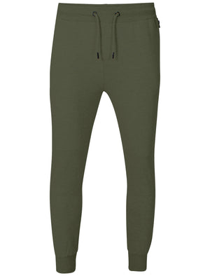 Mens Sammi Skinny Fit Cuffed Joggers in Khaki