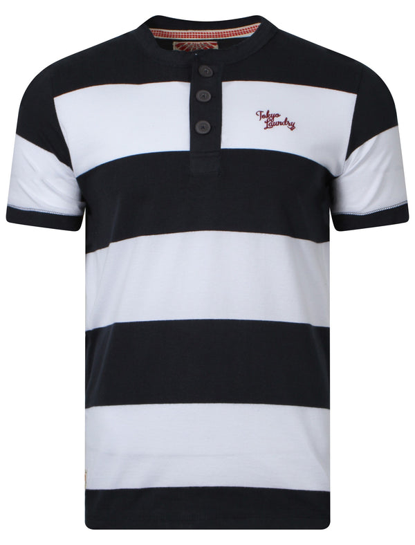 Tokyo Laundry Emilio White Henley Top