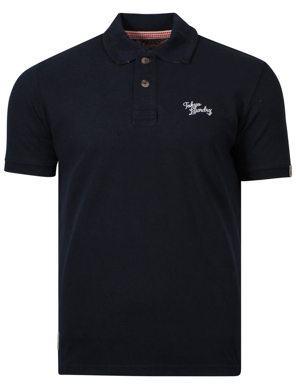 Tokyo Laundry Mount Lowe navy Polo Shirt