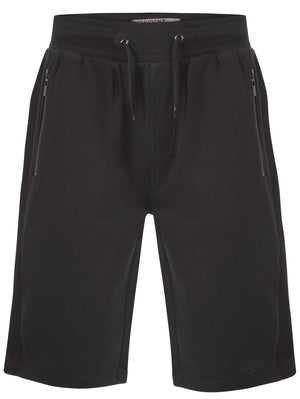 Men's zip pockets midnight blue sweat shorts - Dissident