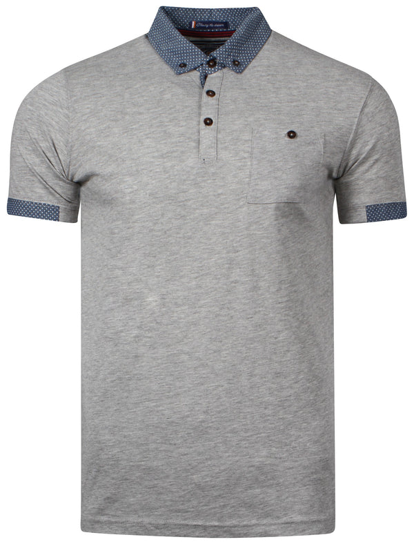 Le Shark Based Grey polo shirt