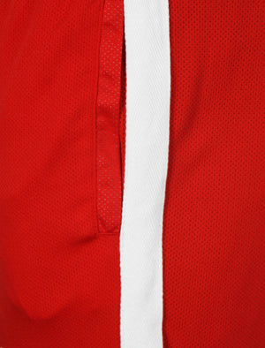 Tokyo Laundry Team Wolfe red Shorts