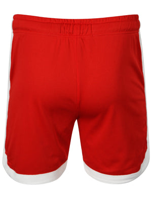 Tokyo Laundry Team Wolfe red Shorts