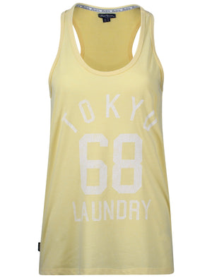 Tokyo Laundry Yellow  vest top