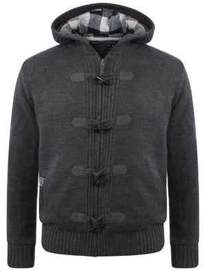 Cathedral Street knitted cardigan in charcoal - Kensington Dockside
