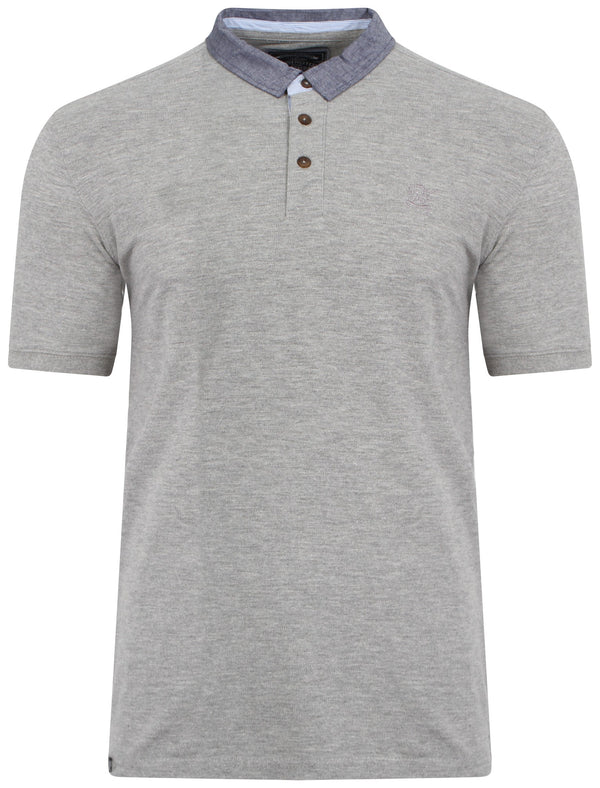 Brydges Polo Shirt in Grey Marl - Kensington Eastside