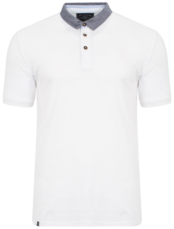 Brydges Polo Shirt in White - Kensington Eastside