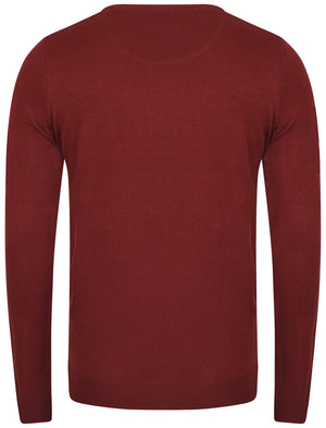 Kensington Eastside Burrow oxblood jumper