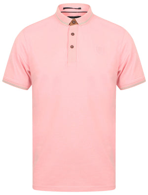 Prospect Cotton Jersey Polo Shirt In Candy Pink - Kensington Eastside