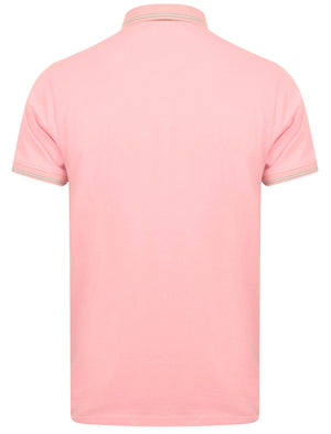 Prospect Cotton Jersey Polo Shirt In Candy Pink - Kensington Eastside