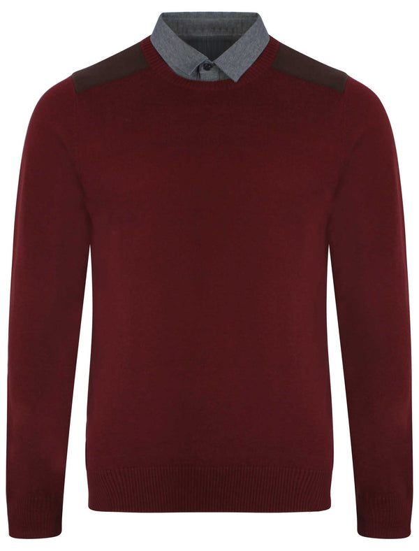 Le Shark  Roxton Oxblood Jumper