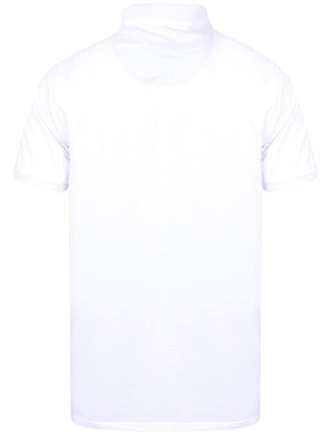 Ranelagh Cotton Polo Shirt in Optic White - Kensington Eastside