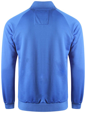 Alloway zip through jacket in Vespa Blue - Le Shark