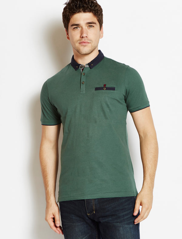 Le Shark Bramwell polo shirt in green