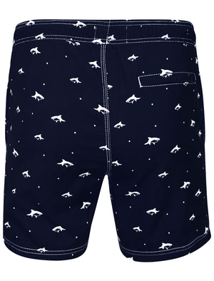 Legion Swim Shorts in Midnight Blue - Le Shark