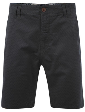 Le Shark Grey  Cotton Shorts