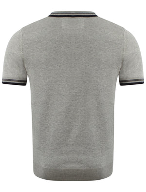 Le Shark Parker Grey Knitted Polo