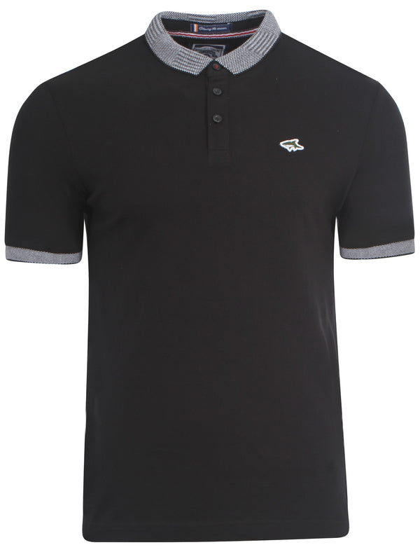 Le Shark Bantry polo shirt in black