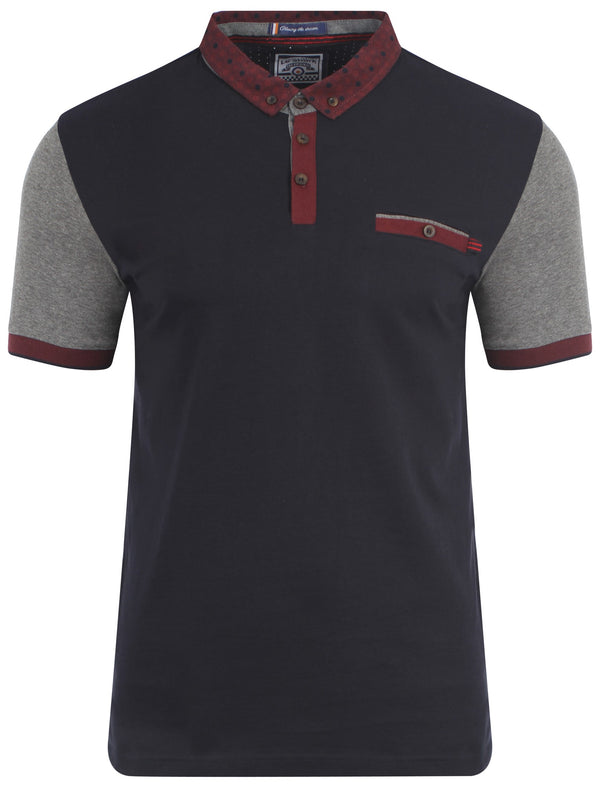 Le Shark Bingham polo shirt in navy