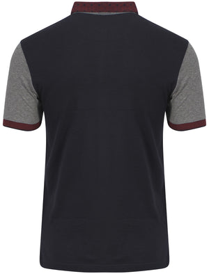 Le Shark Bingham polo shirt in navy